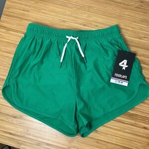 NWT PACE SHORT EMERALD LINER WITH POCKET